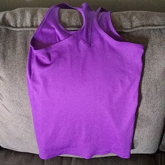 Purple underamour razorback tank - Picture 1 of 2